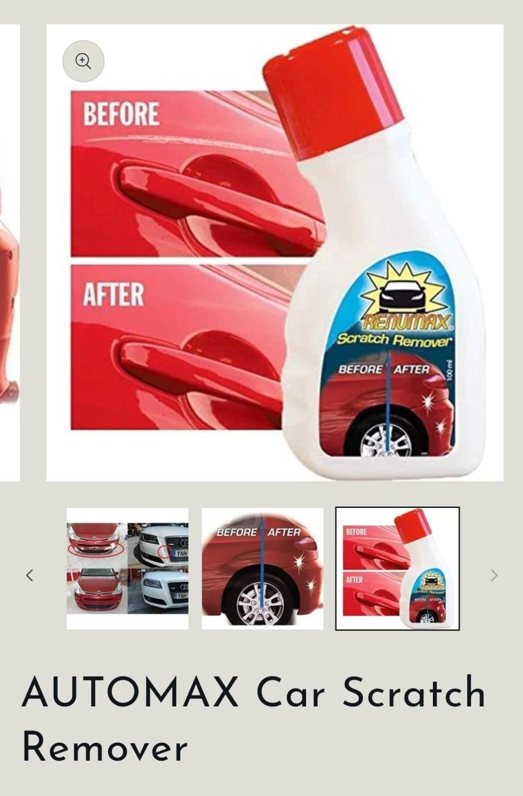 Car Scratch Repair Kit - Car Scratch Remover Car Scratch Remover (SET OF 2)