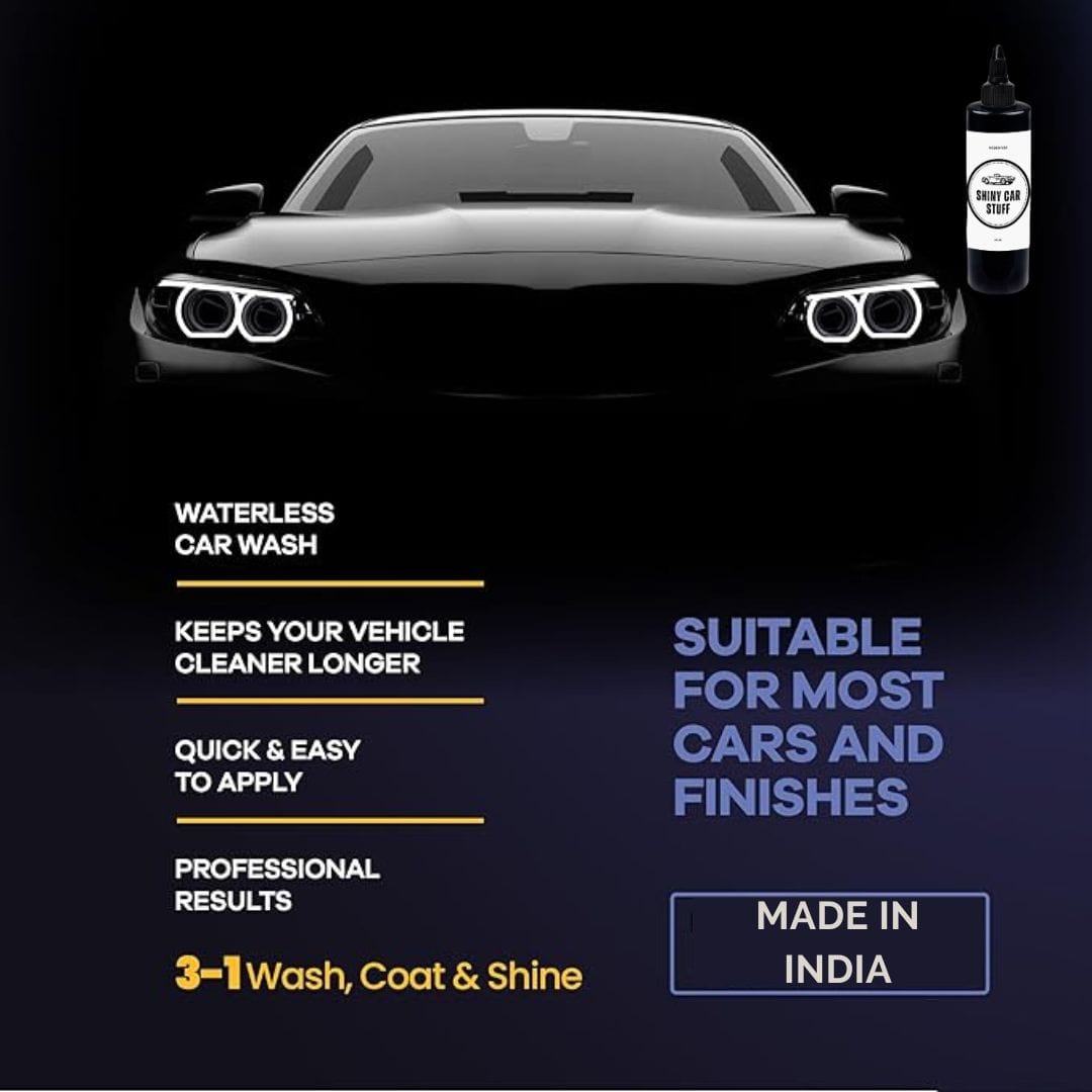 Car Stuff Shiner and Protector (Set of 2) | Car Polish Ceramic coating Crystal Bike Polishing Car Care Kit Car Stuff Shiner and Protector (Set of 2)