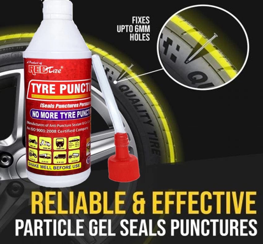 Car Tubeless Tyre Puncture Kit Bike Tire Repair - Tyre Puncture Repair Fluid Tyre Puncture Repair Fluid (Set Of 2)