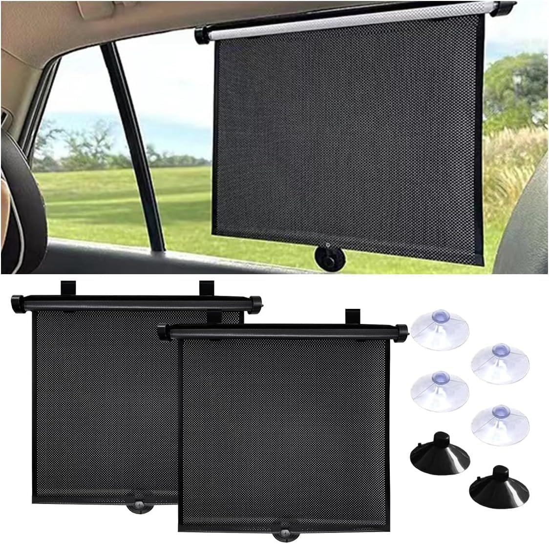 Car Window Sun Shade | Sun Shade For Car Window Protector Curtain Visor Protection Car Window Sun Shade Sheets
