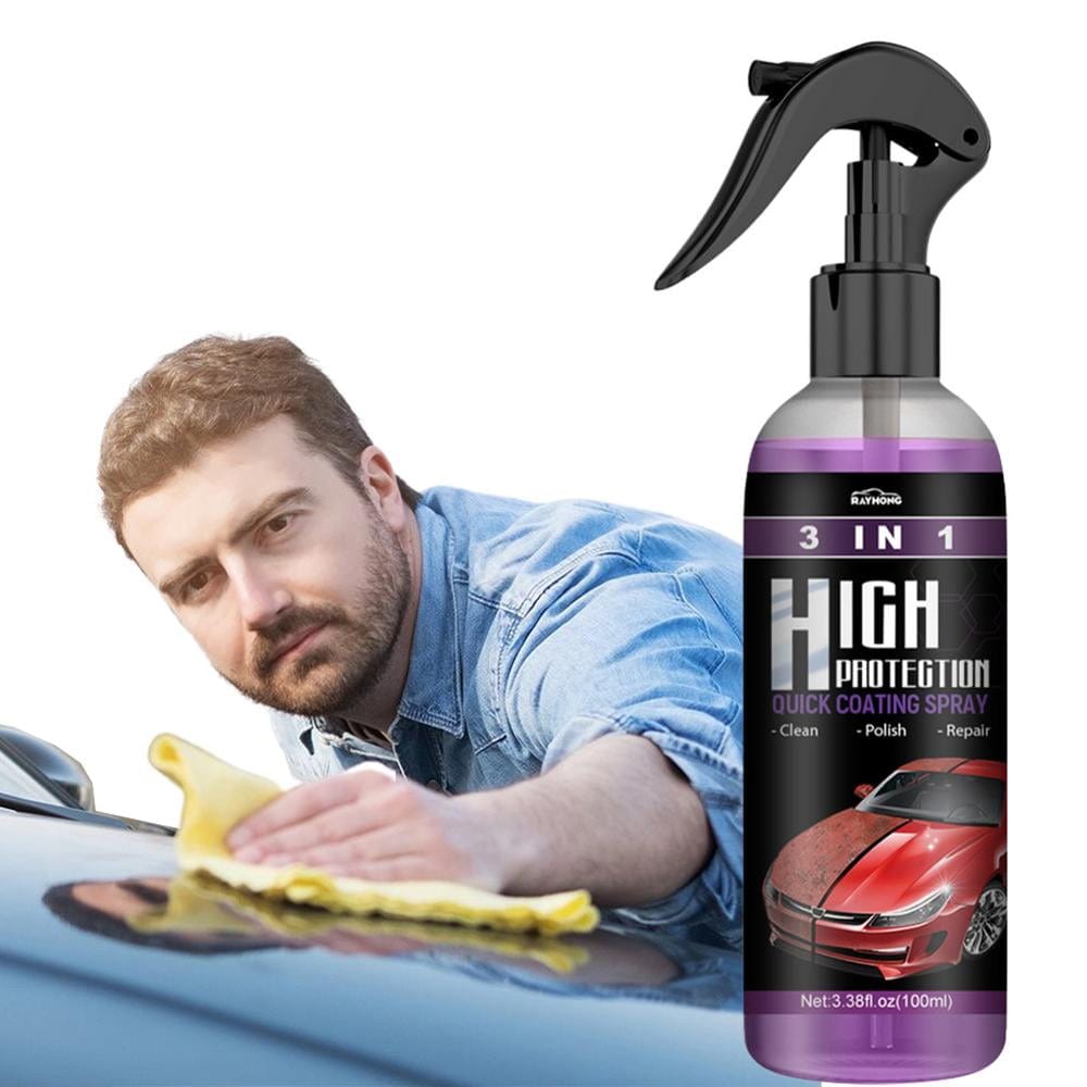 Ceramic Coating Wax Car Paint Protection Hydrophobic Spray - Ceramic Coating Spray Pack of 1 Ceramic Coating Spray (Set of 2)