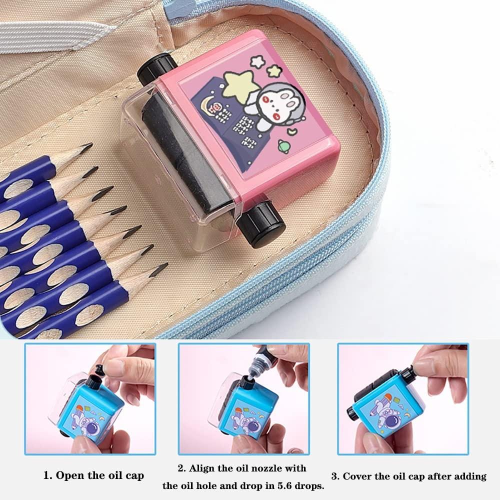 Childrens Stamps Roller Stamp Brain Improvement Device For Your brain - Math Roller Stamp (Set Of 2) Pack of 2 Math Roller Stamp (Set Of 2)