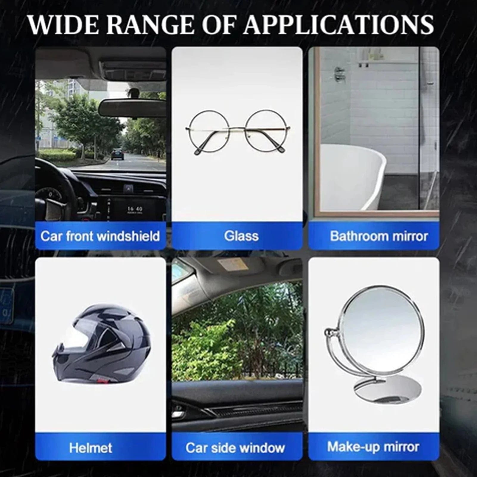 Cleaners Car Windshield Mirror Coating Cleaner Anti Fog Spray Car Glass Anti-Fog