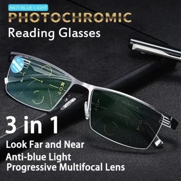 ClearView™ - Rimless One Power Auto Focus Reading Glasses (Pack of 2) ClearView™ - Rimless One Power Auto Focus Reading Glasses (Pack of 2) Zaavio.co®
