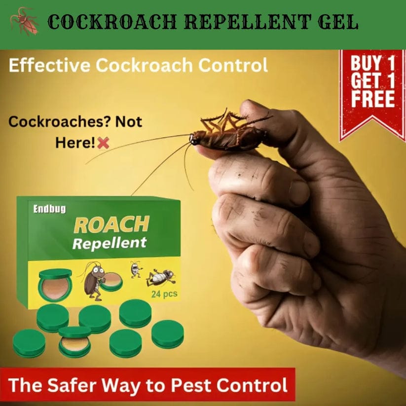 Cockroach Repellant Gel (Set of 24 pcs) Cockroach Repellant Gel (Set of 24 pcs)