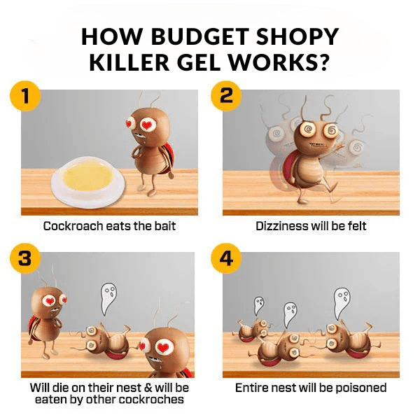 Cockroach Repellant Gel (Set of 24 pcs) Cockroach Repellant Gel (Set of 24 pcs)