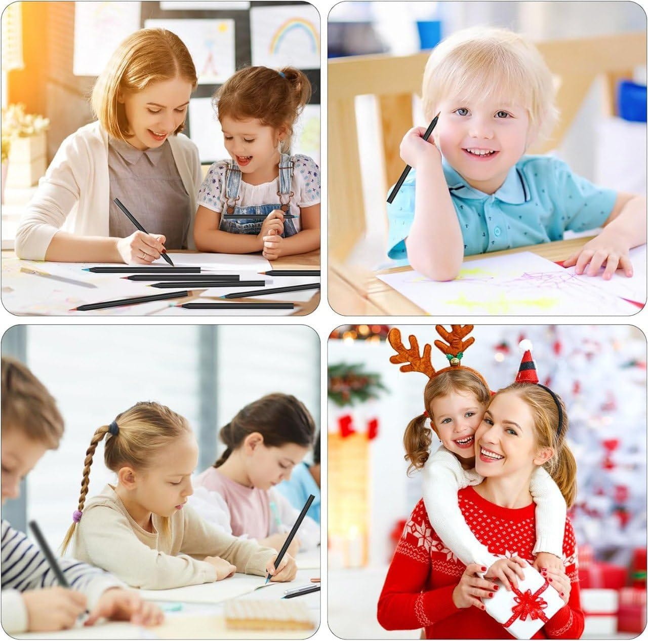 Colorixio™️ | Pencil Colour Rainbow Pencils Colors 12 Colored Pencil Colouring Colorixio™️12 Pieces Rainbow Pencils Zaavio®