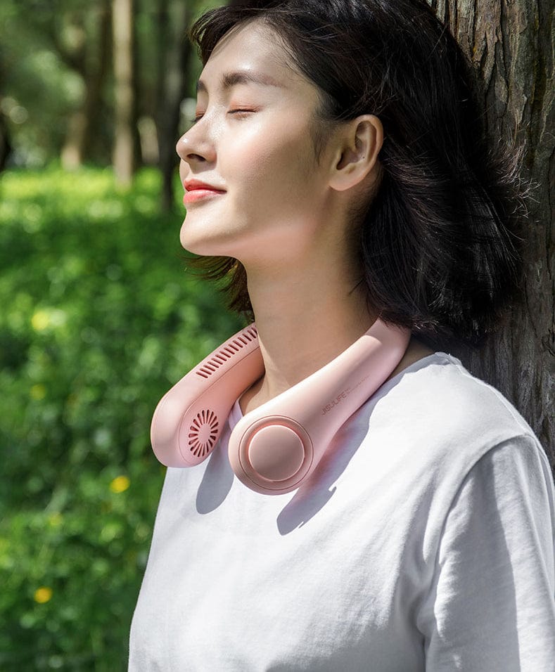 Cooling Rechargable Fan Portable Neck USB Mini Rechargable Fan - Swirlzy™️ Pro Swirlzy™ Pro Zaavio®