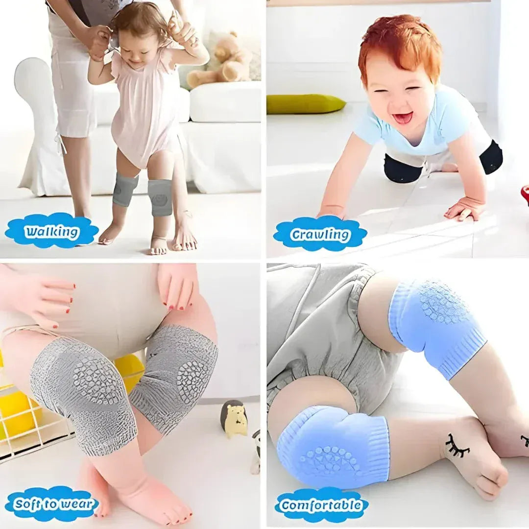 Crawloxi | Baby Products Care Infants Knee Pad Protector Crawling Anti Slip Crawloxi Baby Knee Pad For Safe Crawling (2 Pairs)
