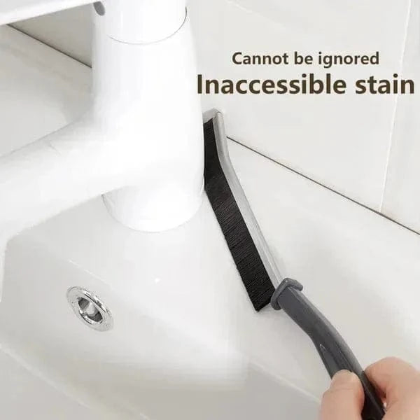Crevice Cleaning Brush | Bathroom Cleaning Toilet Brush Kitchen Clean Scrub Brush Crevice Cleaning Brush Zaavio®