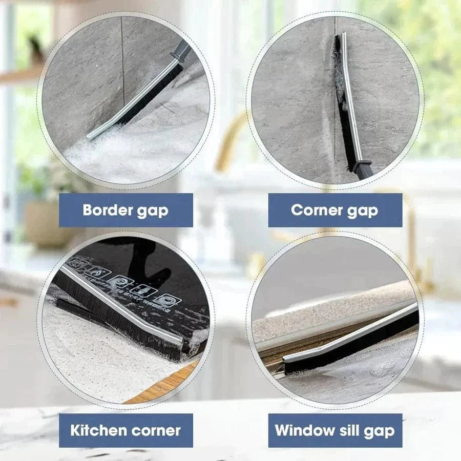 Crevice Cleaning Brush | Bathroom Cleaning Toilet Brush Kitchen Clean Scrub Brush Crevice Cleaning Brush Zaavio®
