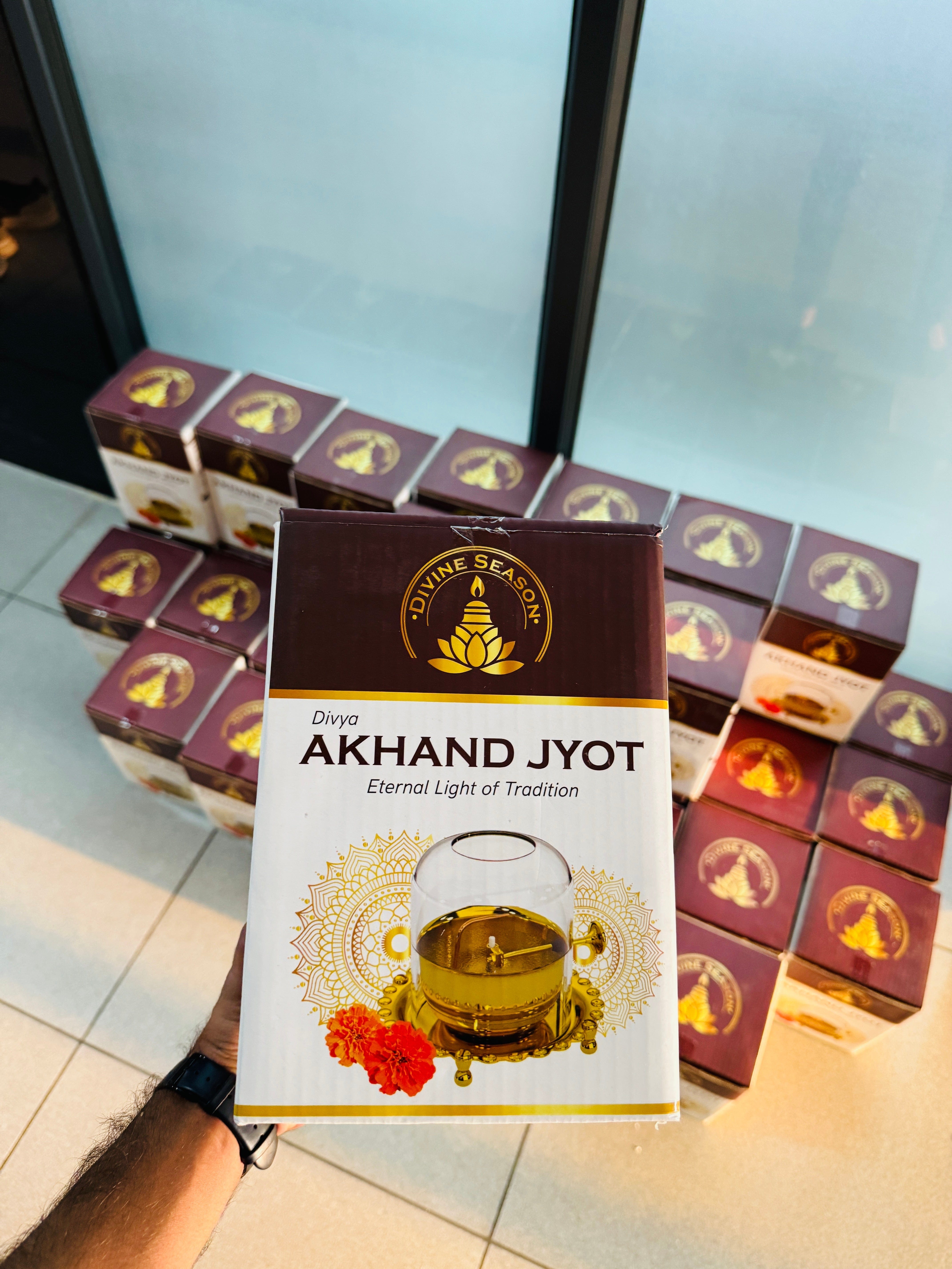 Divya Akhand Jyot Diya | Home Decor Ganesha Laxmi Decorations For Diya Brass Home Items Divya Akhand Jyot Diya
