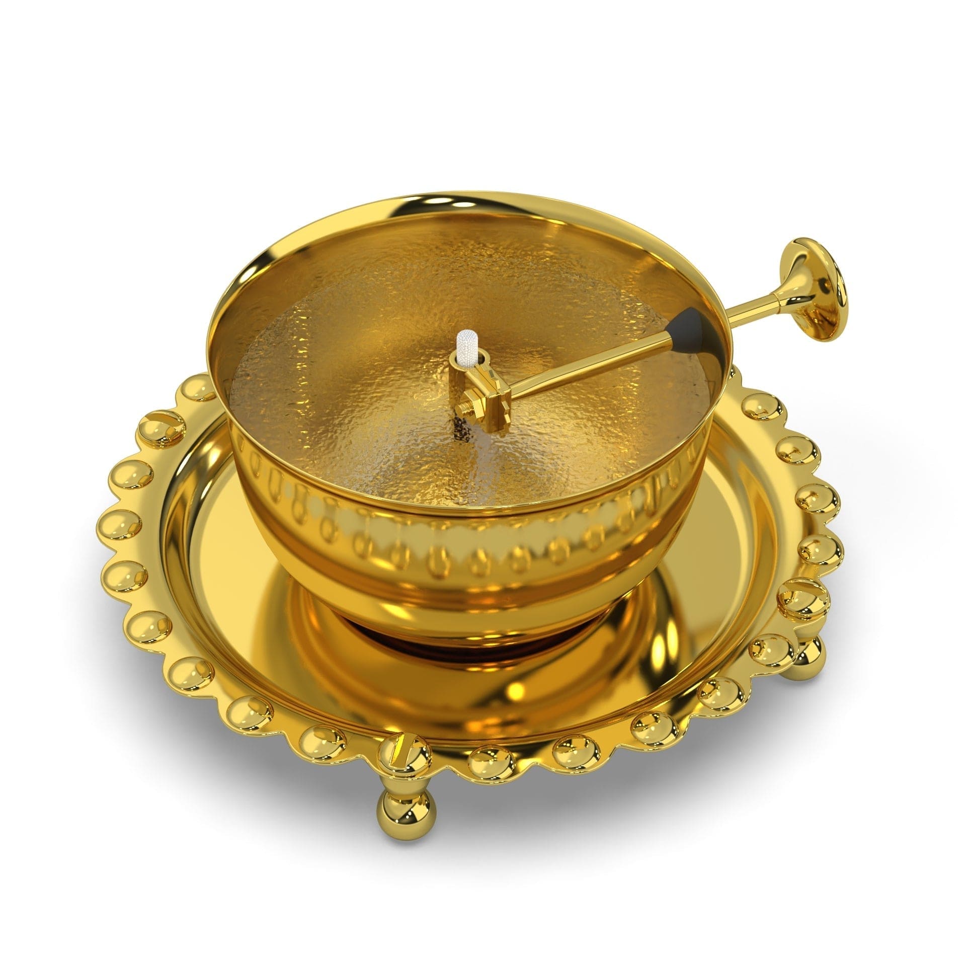 Divya Akhand Jyot Diya | Home Decor Ganesha Laxmi Decorations For Diya Brass Home Items Divya Akhand Jyot Diya