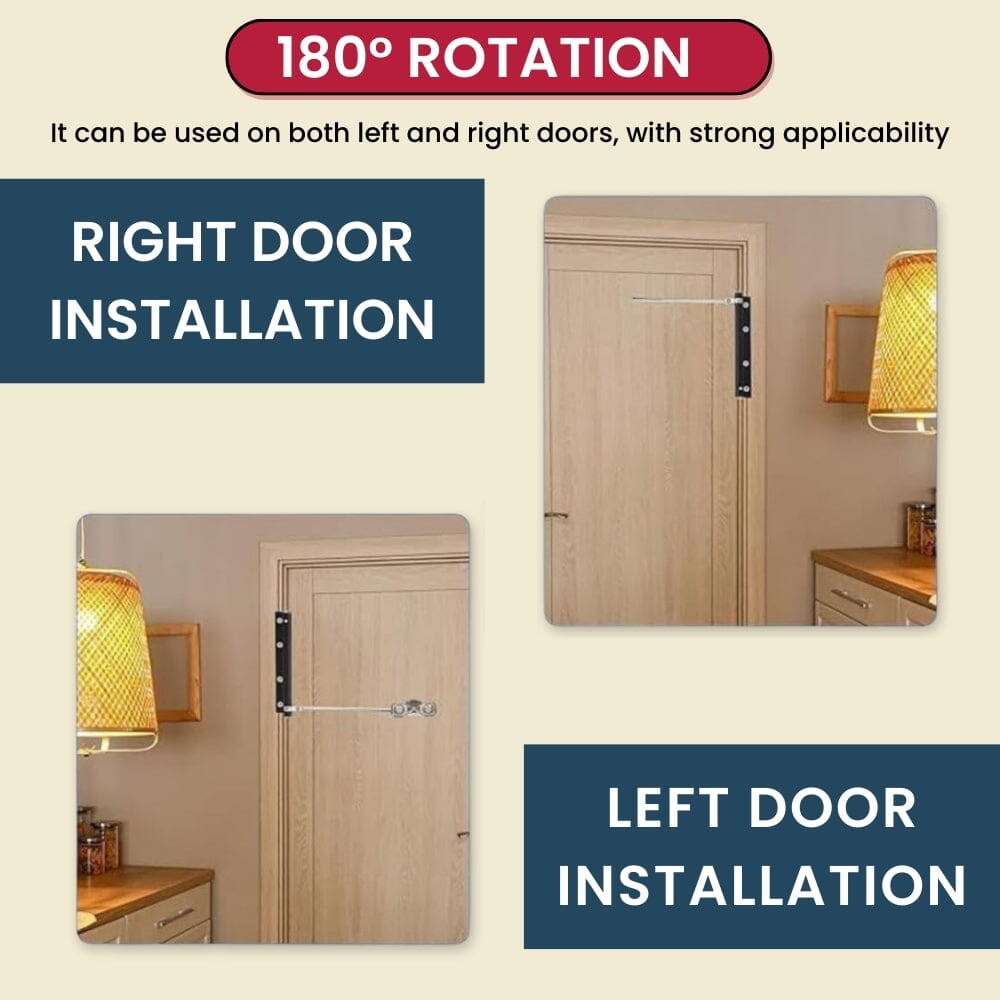Premium Automatic Door Closer for Home & Office ( Buy 1 Get 1 FREE ) F