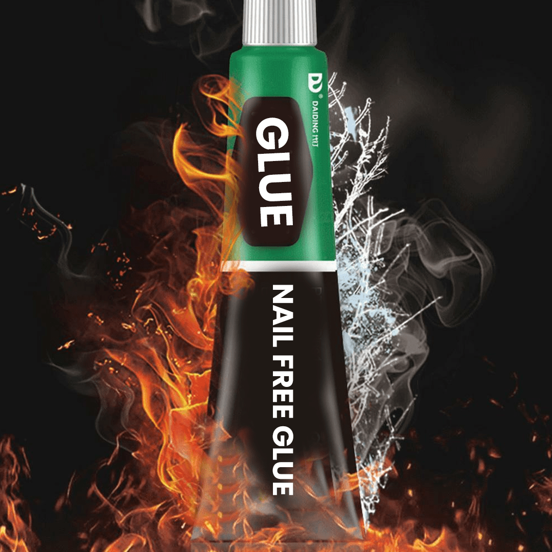 Door Sealant Nails With Adhesive Glass Glue Waterproof - Multifunction Adhesive Glue (Pack Of 2) Bondzy™️ Nail Free Glue (Pack Of 2) Zaavio®