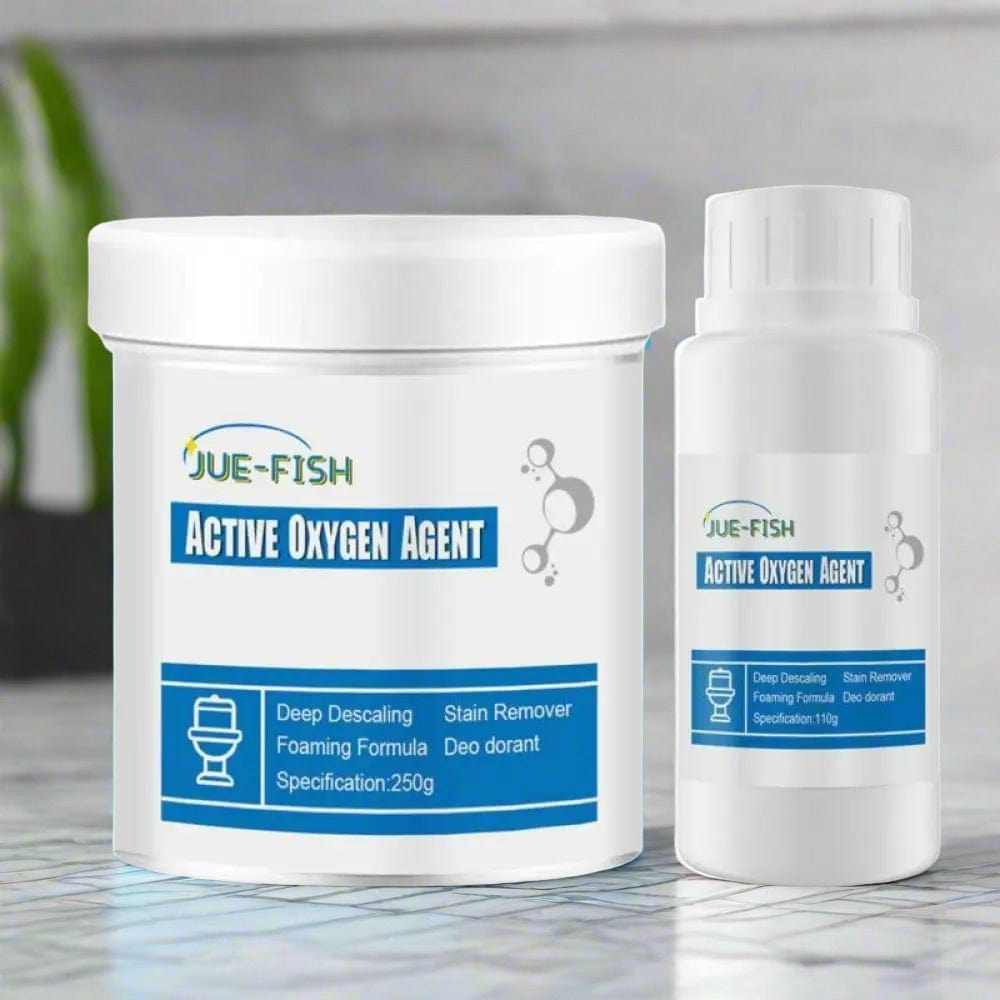 Drainage Cleaner Toilet Bathroom Drain Cleaner Powder Product - Toilet Cleaner Powder (Set of 2) Toilet Active Oxygen Cleaner Agent (Set of 2)