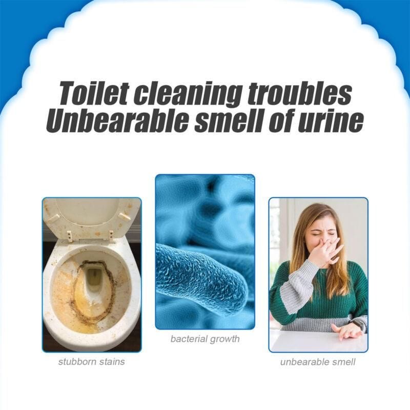 Drainage Cleaner Toilet Bathroom Drain Cleaner Powder Product - Toilet Cleaner Powder (Set of 2) Toilet Active Oxygen Cleaner Agent (Set of 2)