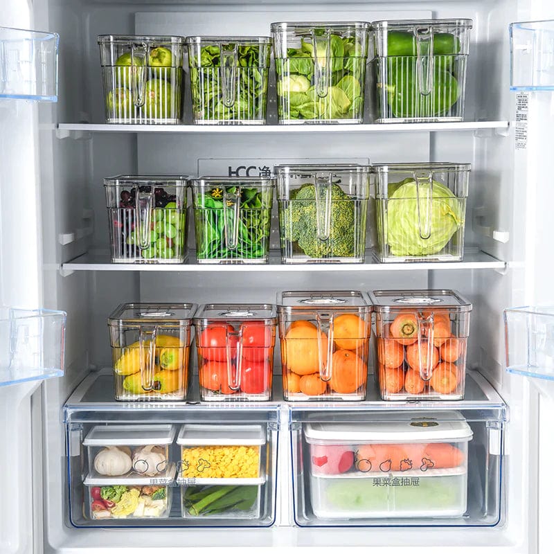 DuroBin™ (Pack of 6) | Plastic Container Basket For Kitchen Storage Containers Food Storage Pack of 6 DuroBin™ Unbreakable Basket (Pack of 6) Zaavio.co®