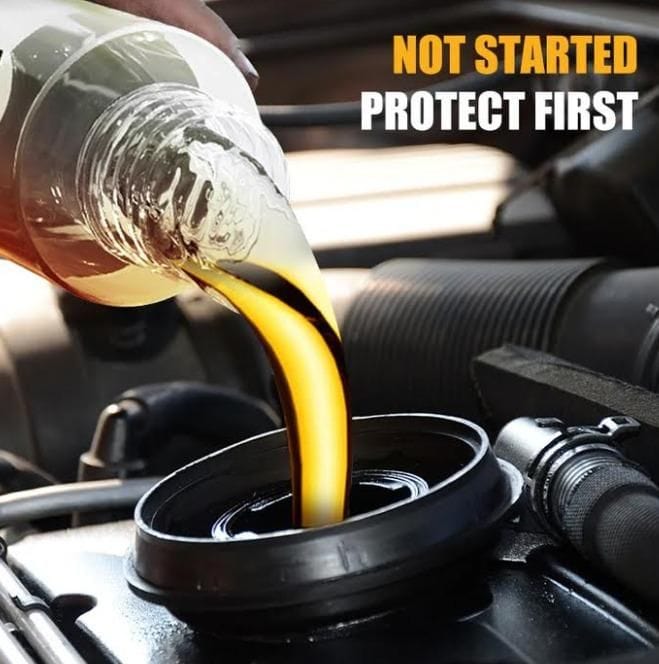 Engine Anti-wear Protectant | Engine Oil Lubricant Additive Fuel Efficiency Performance Engine Anti-wear Protectant (Set Of 2)