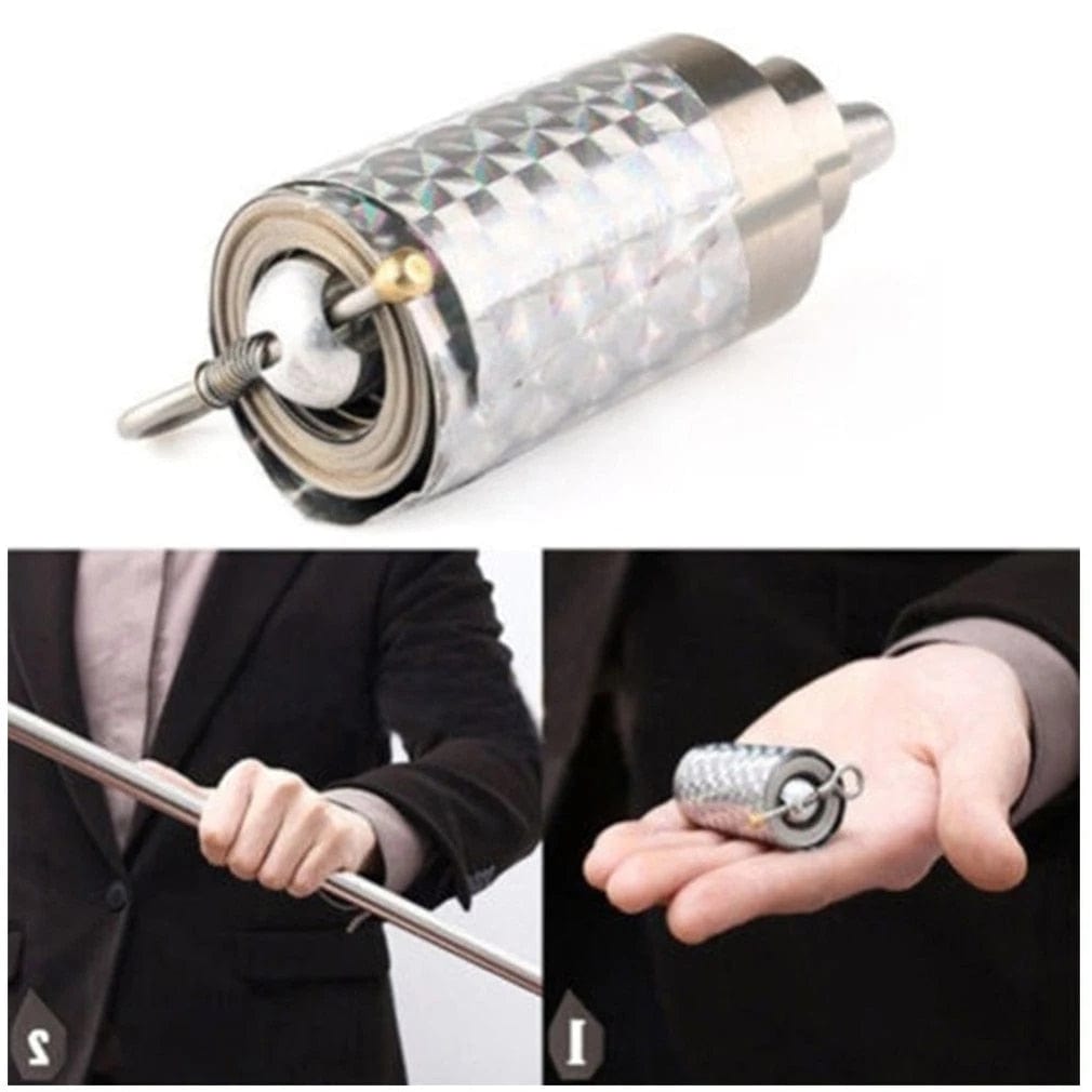 Expandable Cane | Magician Stick Wand Toy Appearing Magic Cane Metal Pocket Staff Expandable Cane
