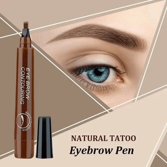 Eyebrow Waterproof Color Definer Pencil Filler Liner Brush Waterproof Eyebrow Pen