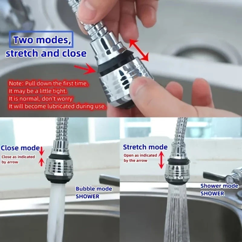 SprayShift 360 Kitchen Faucet Attachment - Buy 1 Get 1 Free