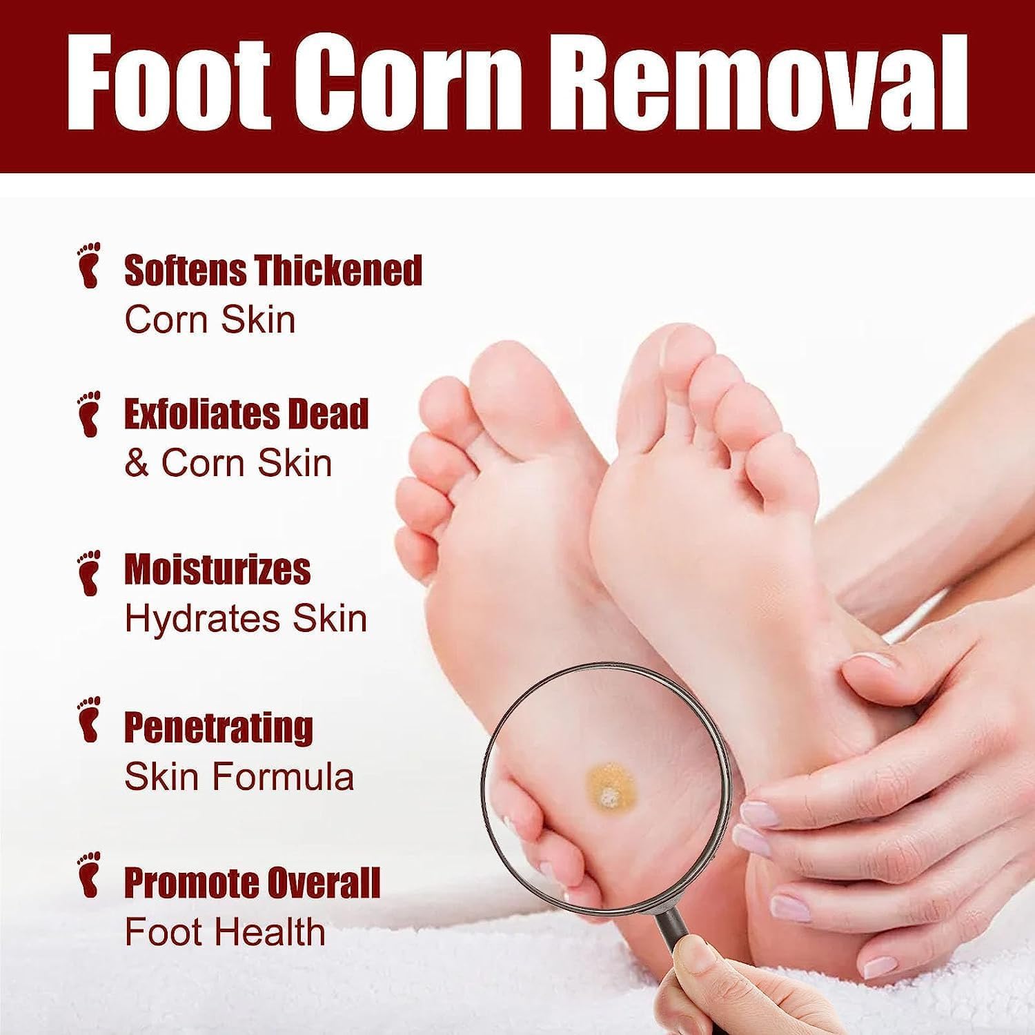 Feet Corn Removal Serum (Pack of 2) Feet Corn Removal Serum (Pack of 2) Zaavio®