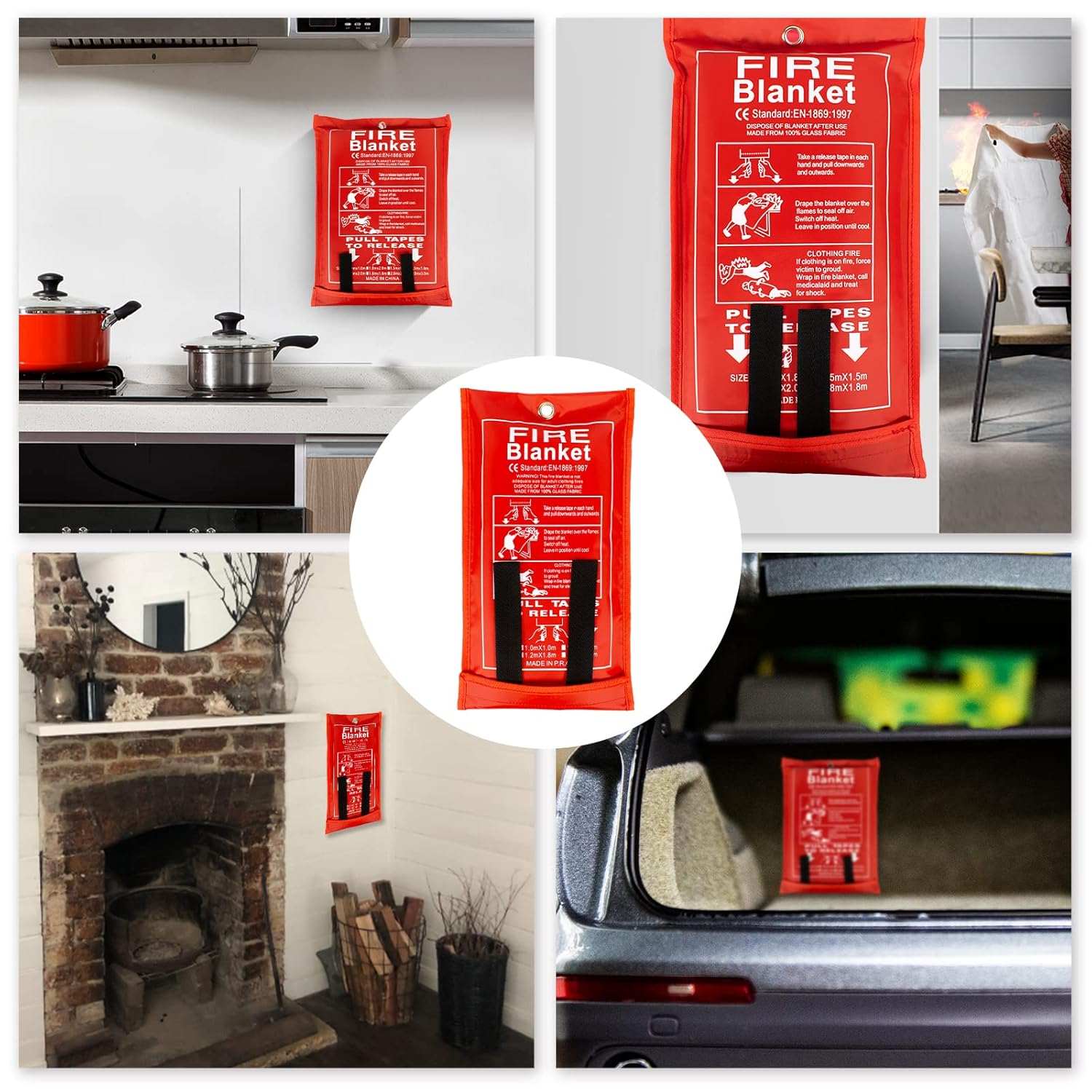 Fire Blanket | Fire Safety Training Risk Management Safe Risk Class Fire Blanket