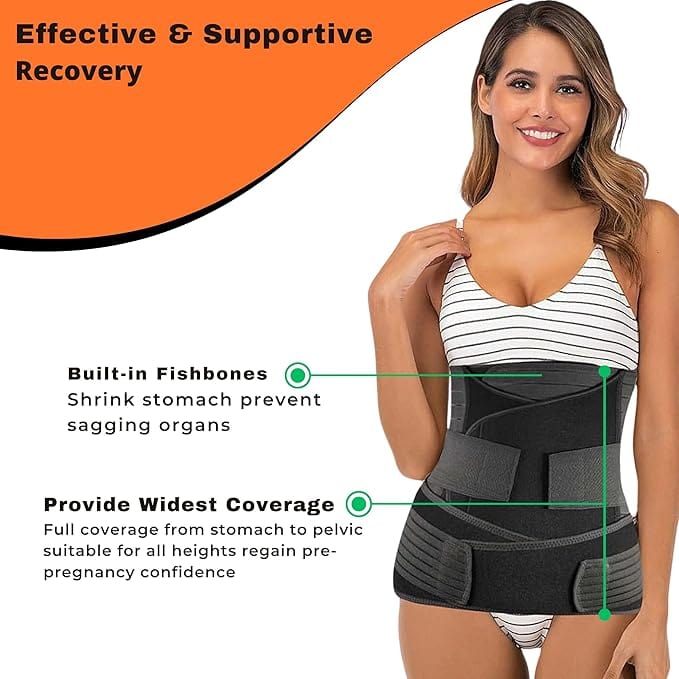 Fiternally™ | Maternity Pads Post Partum Belt Pregnancy Support Belts Fiternally™ Maternity & Post Partum Belt Zaavio®
