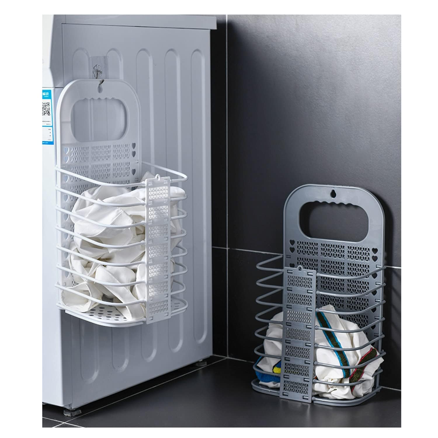 Foldable Hanging Laundry Basket Foldable Hanging Laundry Basket