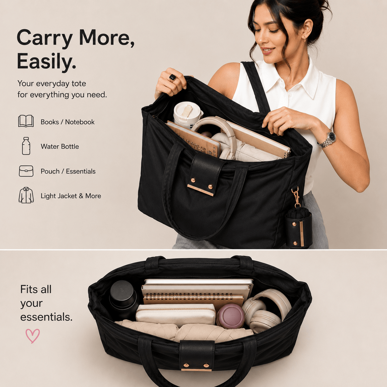 Foldable Keychain Storage Tote Bag Foldable Keychain Storage Tote Bag