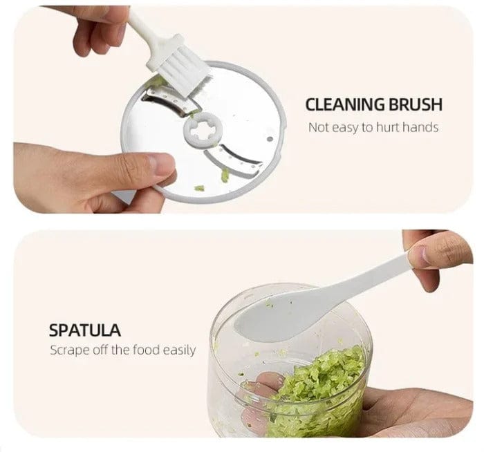 Food Processor Vegetable Electric Chopper Veggie Cutter Machine Electric Vegetable Chopper