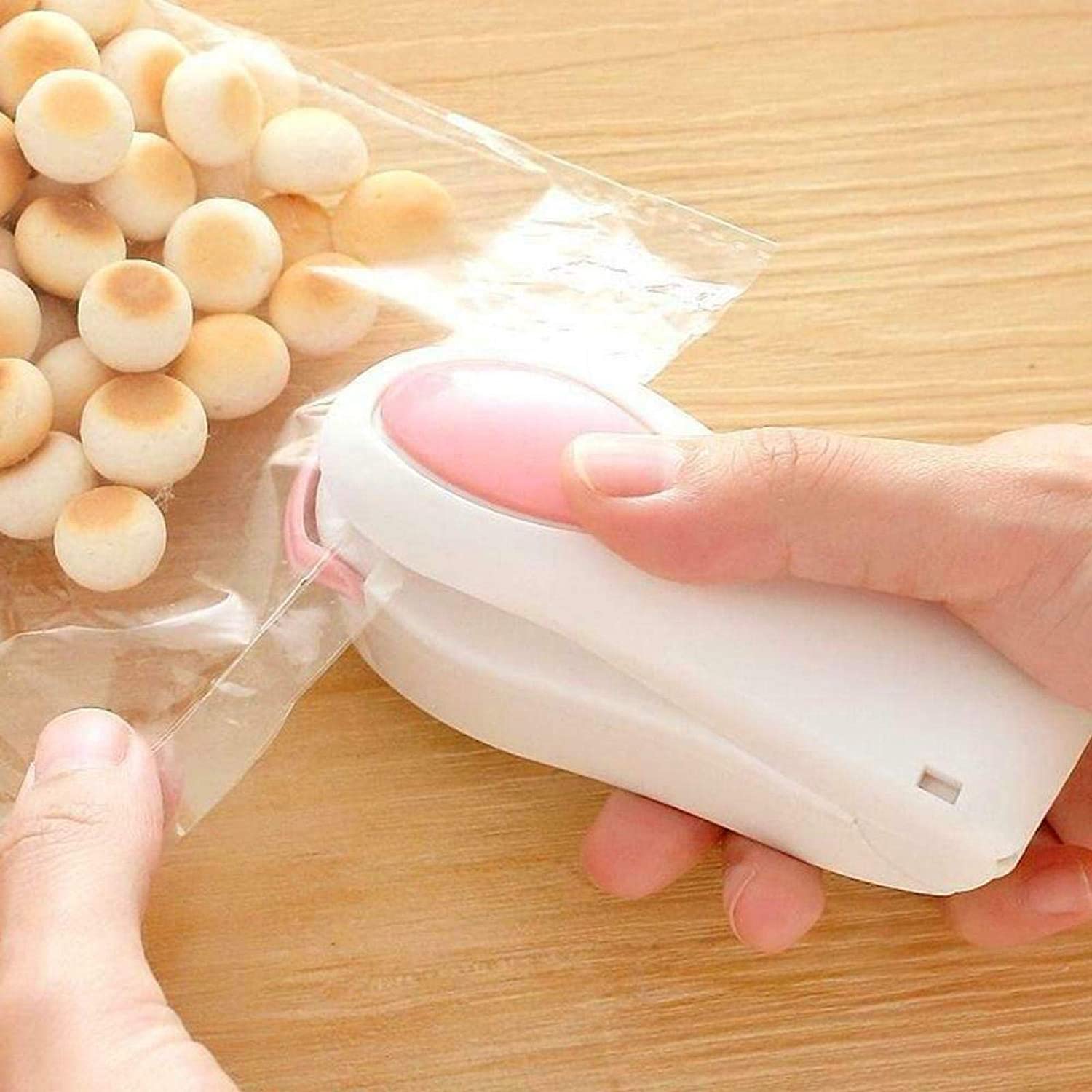 Food Vacuum Sealing Machine For Bags Mini Sealer - Mini Heat Sealer - Set of 2 Mini Heat Sealer - Set of 2