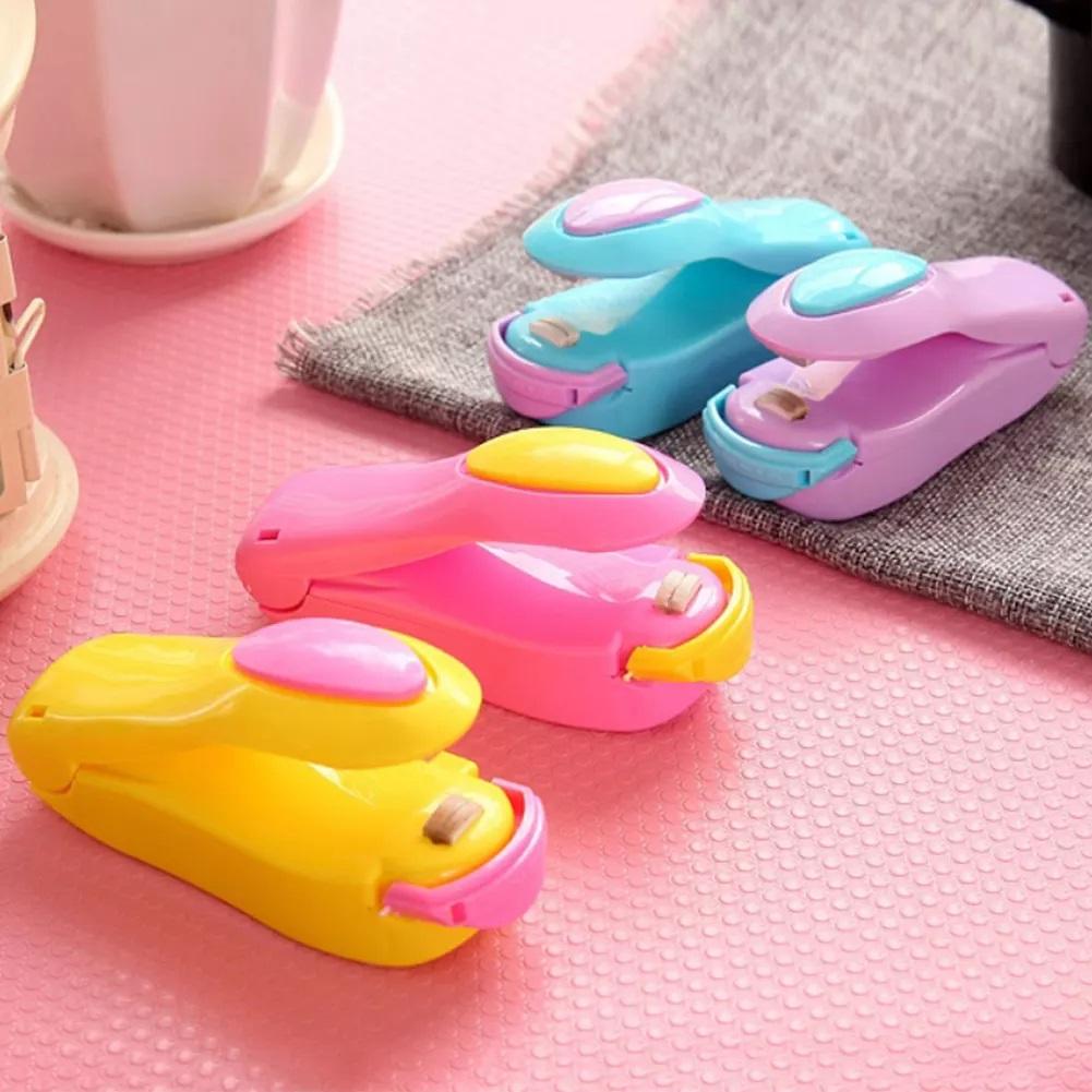 Food Vacuum Sealing Machine For Bags Mini Sealer - Mini Heat Sealer - Set of 2 Mini Heat Sealer - Set of 2