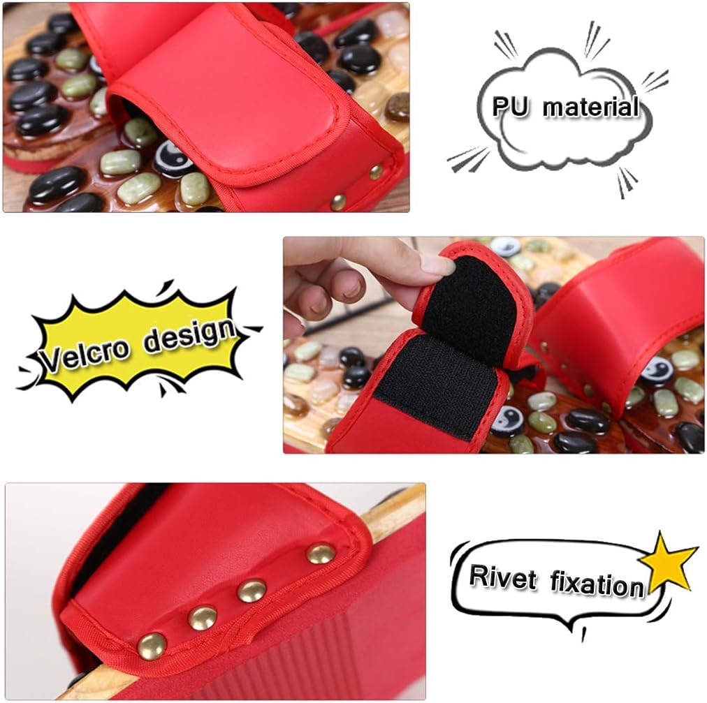 Foot Massager Acupressure Slippers Massager For Feet Stone Slippers Acupressure Stone Slippers