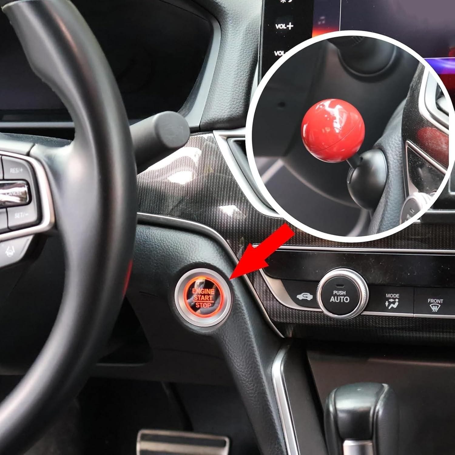FunIgnite™️ | Car Accessories Interior Car Stuff Accessory Starter Button FunIgnite™️ Car Push Joystick Start Button Cover Zaavio®