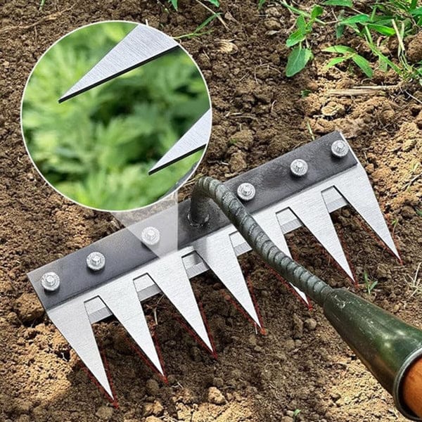 5 Teeth Weeding Tool🌱 -11,000+ Farmers’ Trusted