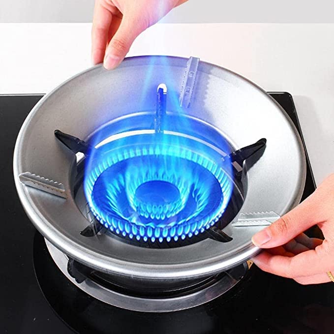 Gas Burner Stove Stand (Pack of 2) | Kitchen Hob Chulha Energy Saver Gas Saver (Buy 1, Get 1 Free)