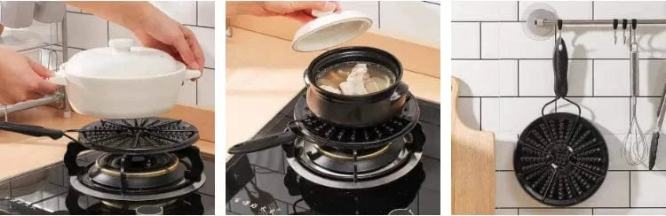Gas Heat Diffuser | Induction Stove Burner Gasifier Cooktop Gas Oven Hot Plate Gas Heat Diffuser Zaavio®