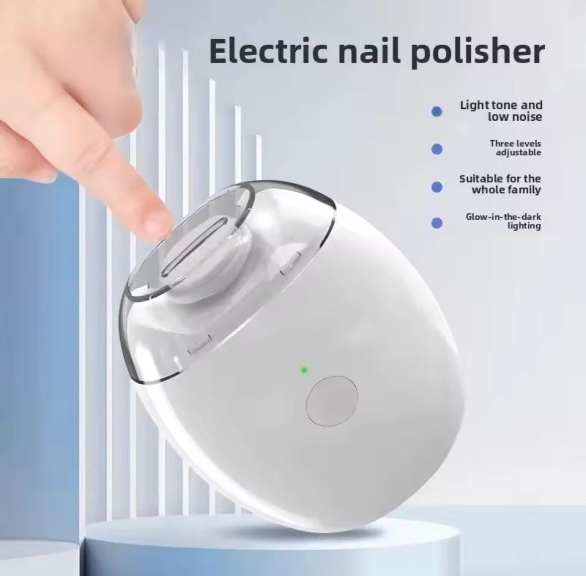 Groomixo electric nail polisher feature overview