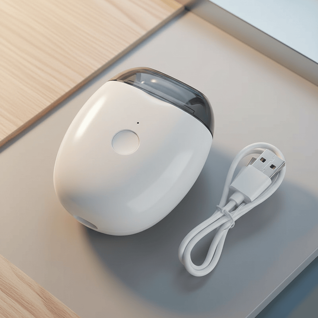Groomixo trimmer with USB-C charging cable