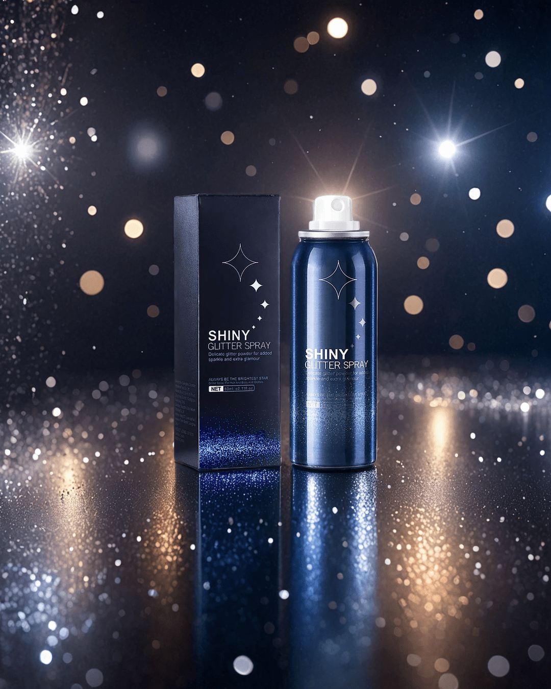 Hair and Body Glitter Color Spray ( Pack Of 2) | Hair Glitter Body Spray Hair Shimmer Shine Spray Hair and Body Glitter Color Spray (Pack Of 2) Zaavio®