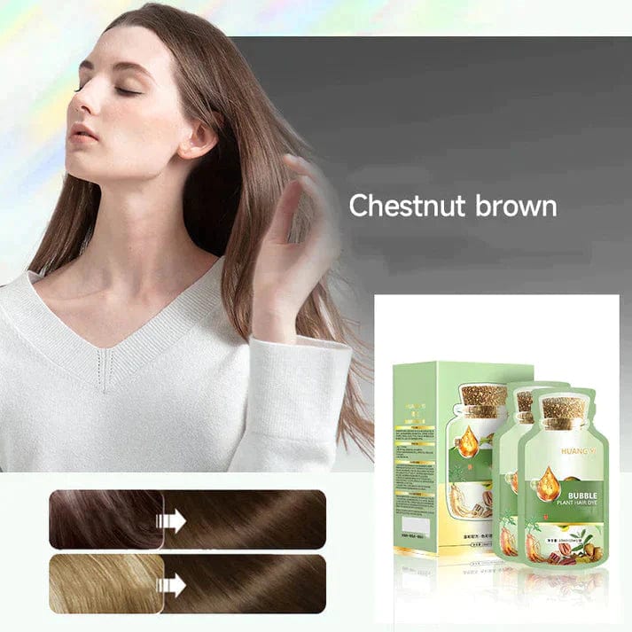 Hair Coloring Dye Shampoo Hair Color Natural Dye Herbal Coloring - ColourNourish™️ (Pack of 2) Pack of 2 ColorNourish™️ Natural Plant Hair Dye (BUY 1 GET 1 FREE) Zaavio®