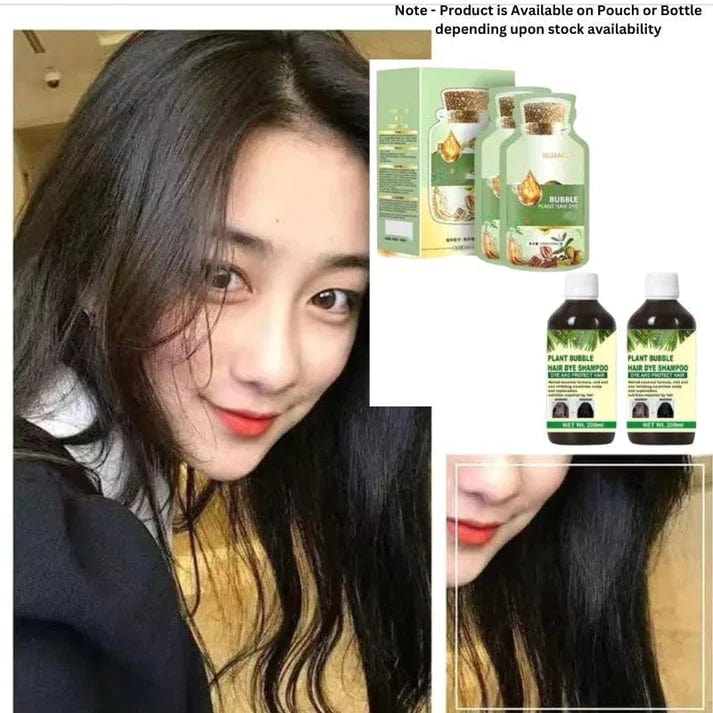 Hair Coloring Dye Shampoo Hair Color Natural Dye Herbal Coloring - Natural Plant Hair Dye (Pack of 2) Pack of 2 Natural Plant Hair Dye (BUY 1 GET 1 FREE)