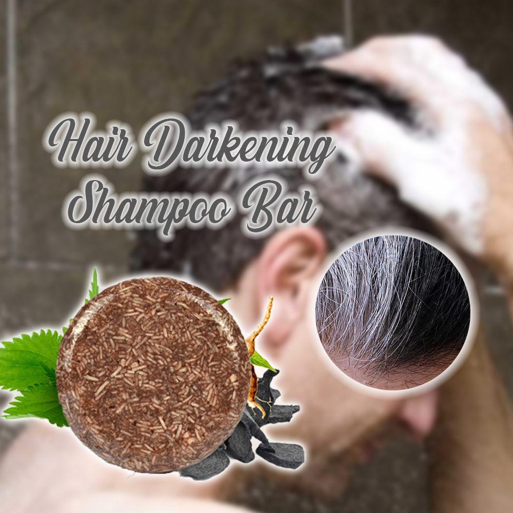 Hair Colour Herbal Shampoo Free Of Chemicals Organic Natural Shampoo - Rejuvana™️ Pack of 2 Rejuvana™️ Shampoo Bar (Pack of 2) Zaavio®