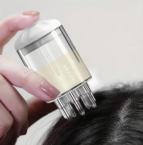 Hair Oiling Massage Scalp Massager For Hair Growth Oil Applicator-Root Comb Applicator Bottle (Set of 2) Root Comb Applicator Bottle (Set of 2)