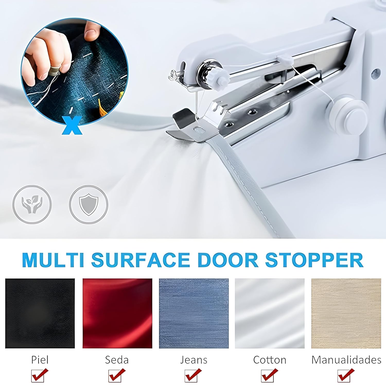 Hand Sewing Machine Portable Electric Handheld Stitch Device - Insta-Stitch™ Insta-Stitch™ Handheld Stitching Machine Zaavio.co®
