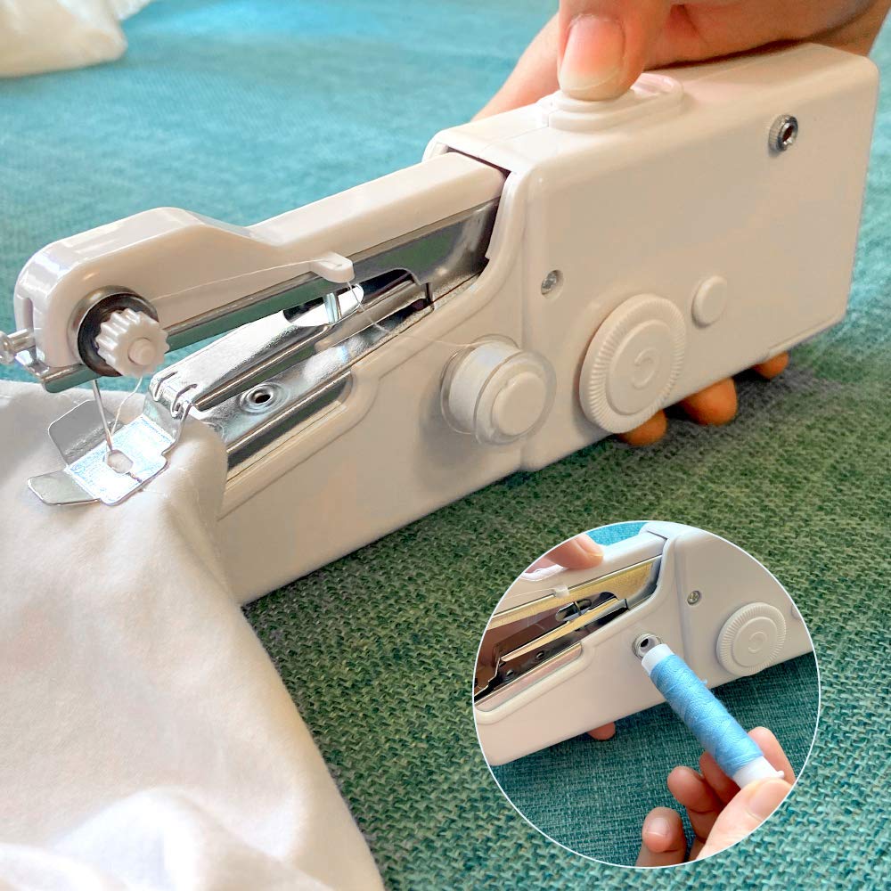 Hand Sewing Machine Portable Electric Handheld Stitch Device - Insta-Stitch™ Insta-Stitch™ Handheld Stitching Machine Zaavio.co®