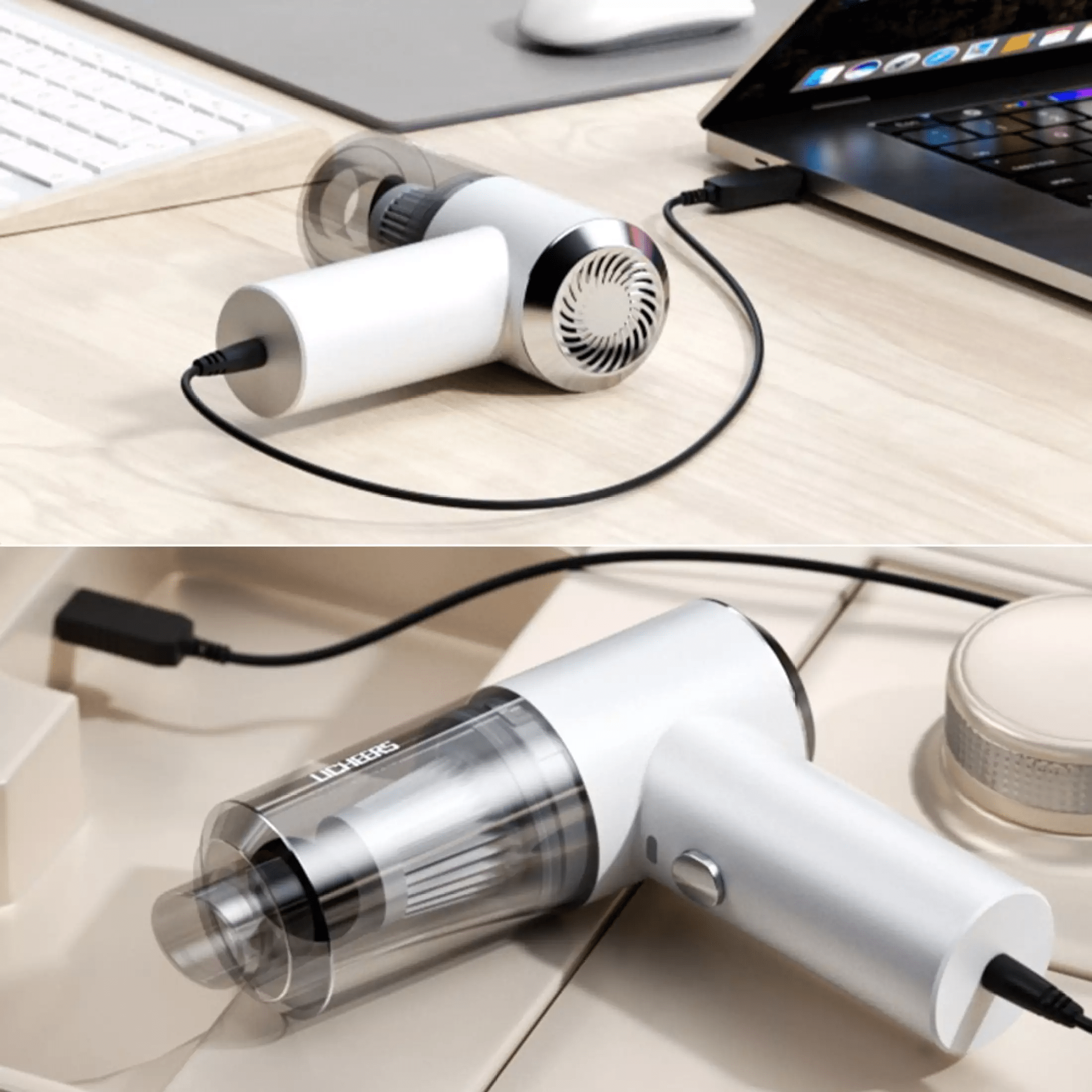 Handheld Vacuum Cleaner for Home and Car Cordless Portable Handheld Vacuum Cleaner