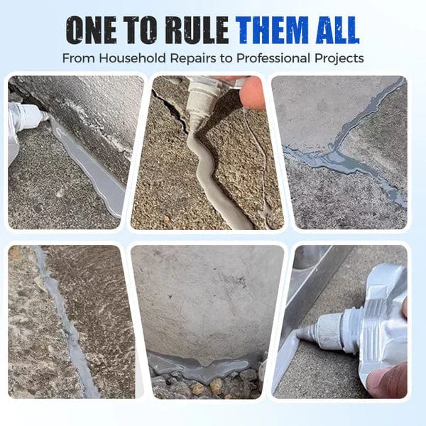 Heavy-Duty Concrete Crack Repair Adhesive | Concrete Crack Repair Adhesive Repair Saeling Filling Cracks Heavy-Duty Concrete Crack Repair Adhesive Zaavio.co®